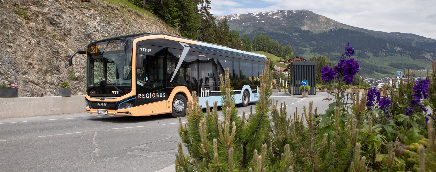 The hiker's bus in Serfaus-Fiss-Ladis in Tyrol | © Andreas Kirschner